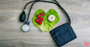 Lower Your Blood Pressure in 21 Days Blood Pressure Cuff And Some Vegetables to Make a Point